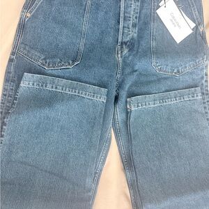 Calvin Klein Men’s Blue Relaxed Carpenter Jeans